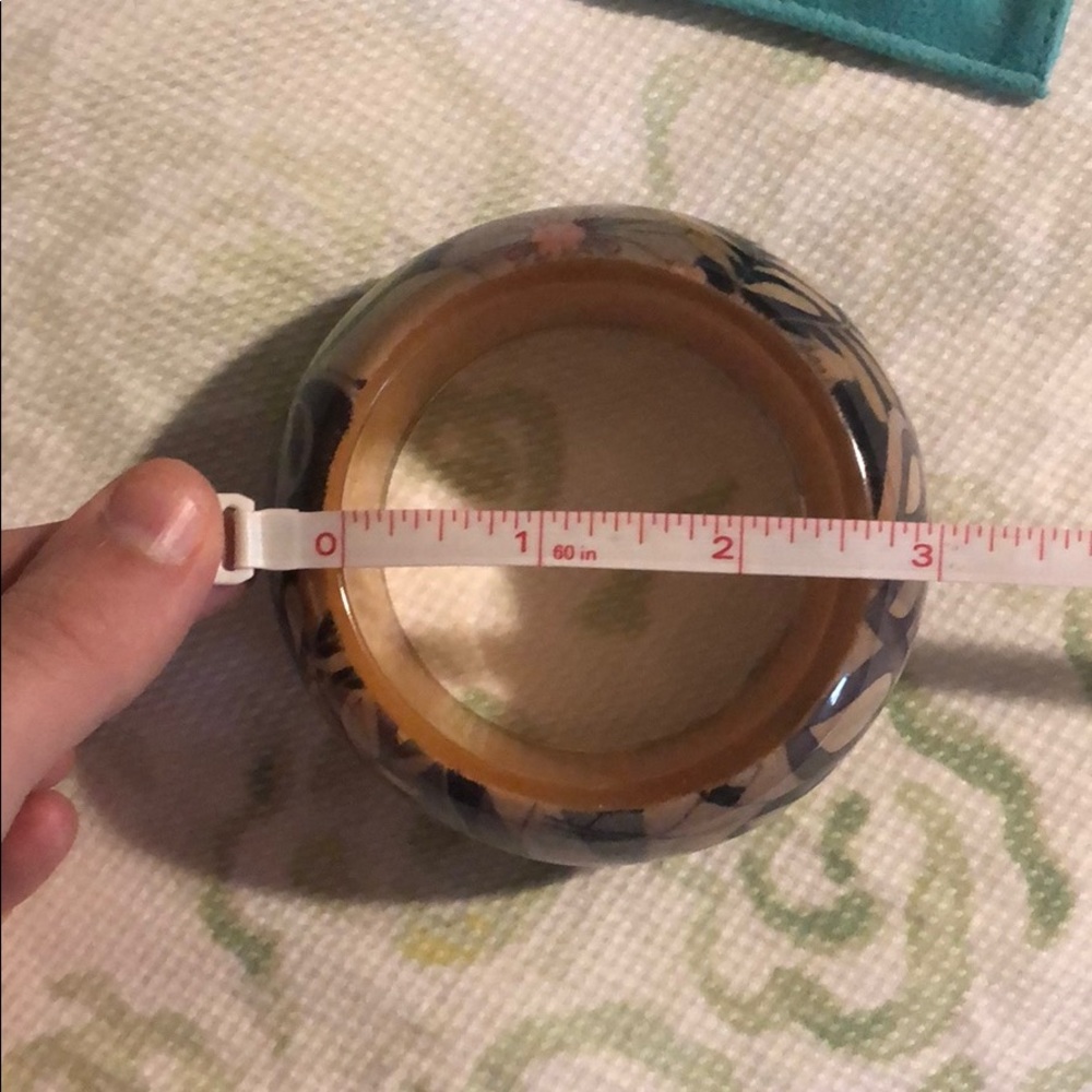 🤍 Zara - Large patterned bangle - Picture 6 of 6